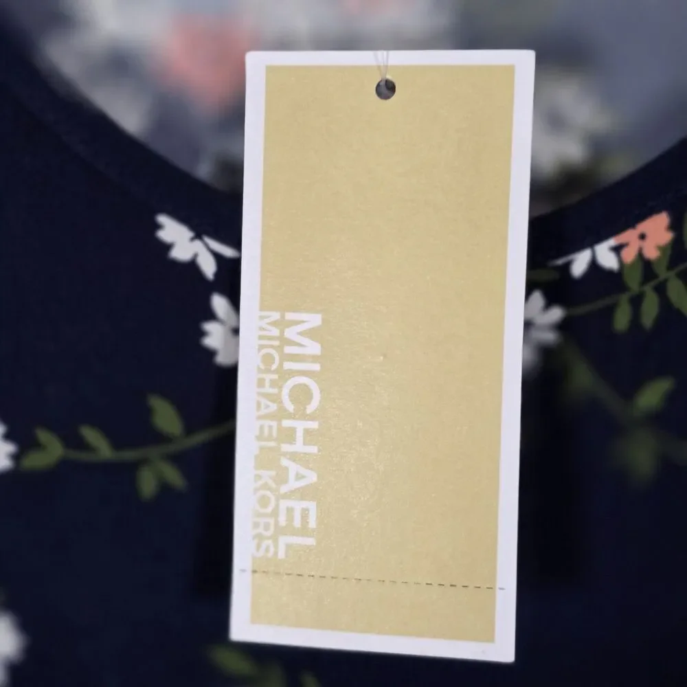 Michael Michael Kors Floral-Print Slip Dress, Size Medium - Picture 5 of 10